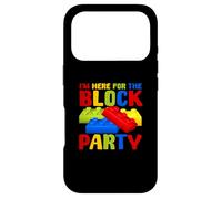 Carcasa para iPhone 17 Pro Edificio Escolar Estoy aquí para la Fiesta de Bloques Pre-K