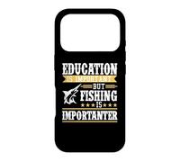 Carcasa para iPhone 17 Pro Education Is Important But Fishing Is Importanter Fisher