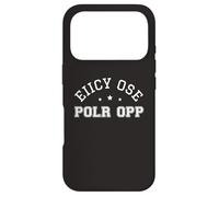 Carcasa para iPhone 17 Pro Eiicy Ose Polr OPP Argot Urbano Significado Oculto Mensaje Película