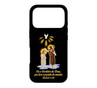 Carcasa para iPhone 17 Pro EIS o Cordeiro de Deus Joao 1:29. Versión Portuguesa