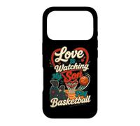Carcasa para iPhone 17 Pro El Amor está Viendo a mi Hijo Jugar al aro de Baloncesto