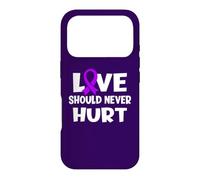 Carcasa para iPhone 17 Pro El Amor Nunca Debe herir el abuso narcisista Violencia doméstica