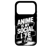 Carcasa para iPhone 17 Pro El Anime es mi Vida Social, Divertido diseño de Cultura Otaku para fanáticos de Japón
