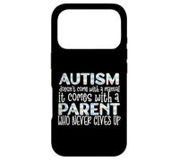 Carcasa para iPhone 17 Pro El Autismo Viene con un Padre Que Nunca se rinde Meme