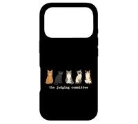 Carcasa para iPhone 17 Pro El Comité de Jueces Amantes de los Gatos Panel de Jueces Dueño de Mascotas