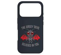 Carcasa para iPhone 17 Pro El Diablo de Jersey cree en ti - Motivación Cryptid Design