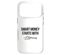 Carcasa para iPhone 17 Pro El Dinero Inteligente Comienza con la alfabetización