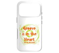 Carcasa para iPhone 17 Pro El Divertido Disco de Vinilo Pun Groove está en el corazón