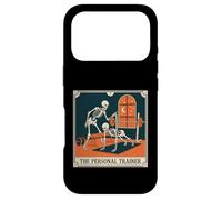 Carcasa para iPhone 17 Pro El Entrenador Personal Esqueleto Tarot Tarjeta Vintage Graphic