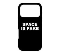 Carcasa para iPhone 17 Pro El Espacio es Falsa y Divertida teoría de la conspiración