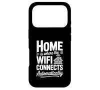 Carcasa para iPhone 17 Pro El hogar es Donde el WiFi se Conecta automáticamente