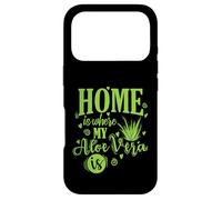 Carcasa para iPhone 17 Pro El hogar es Donde mi Aloe Vera es Medicinal Planta