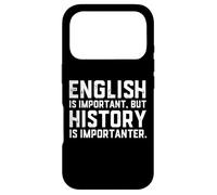 Carcasa para iPhone 17 Pro El inglés es Importante Pero la Historia es Importante Historiador