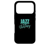 Carcasa para iPhone 17 Pro El Jazz es mi Terapia Música Saxofón