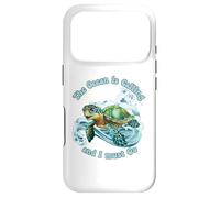 Carcasa para iPhone 17 Pro El océano está Llamando y Debo IR Sea Turtle Beach Lover