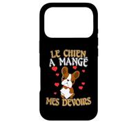 Carcasa para iPhone 17 Pro El Perro se comió mi Tarea - Aprendiendo francés