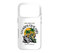 Carcasa para iPhone 17 Pro El Pueblo de Country Club Hills Manatí Alligator Design