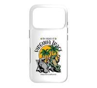 Carcasa para iPhone 17 Pro El Pueblo de Virginia Trace TV Manatí Diseño de cocodrilo