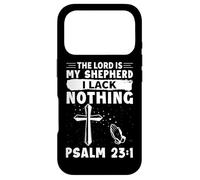 Carcasa para iPhone 17 Pro El Señor es mi Pastor, no me Falta Nada - Salmo 23:1