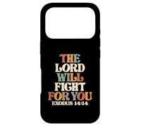 Carcasa para iPhone 17 Pro El Señor peleará por ti - Éxodo 14:14