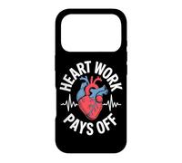 Carcasa para iPhone 17 Pro El Trabajo del corazón Paga la motivación anatómica del corazón