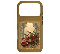 Carcasa para iPhone 17 Pro El zumaque Nowruz Rojo del Amanecer