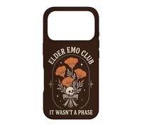 Carcasa para iPhone 17 Pro Elder EMO Club No fue una Fase Gótico Flores