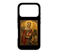 Carcasa para iPhone 17 Pro Elegante Icono católico de Santa Isabel de Hungría