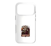 Carcasa para iPhone 17 Pro Ella Que Debe ser obedecida Bruja Halloween