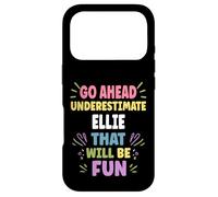 Carcasa para iPhone 17 Pro Ellie Personalized Women's Gift Custom Ellie