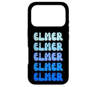 Carcasa para iPhone 17 Pro Elmer Retro Name Stack Design