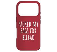 Carcasa para iPhone 17 Pro Empacó mis Maletas para Bilbao