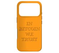 Carcasa para iPhone 17 Pro En Bitcoin Confiamos en Blockchain Blockchain de Contabilidad descentralizada BITICOIN