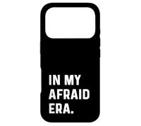 Carcasa para iPhone 17 Pro En mi era de Miedo - Emociones Sentimientos emocionales Miedo Espeluznante