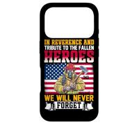 Carcasa para iPhone 17 Pro En reverencia y Homenaje a los héroes caídos Nunca lo Haremos