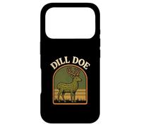 Carcasa para iPhone 17 Pro Eneldo Doe Pickle Divertido Dirty Deer Travieso Redneck Humor Adulto