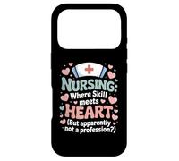 Carcasa para iPhone 17 Pro Enfermería no considerada una profesión Enfermera Orgullosa Salva Vidas