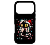 Carcasa para iPhone 17 Pro Enjoy Cool Funny Cute Christmas Black Cat Novelty Graphic
