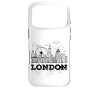 Carcasa para iPhone 17 Pro Enjoy Travel & Wear London Skyline Sketch Drawing Graphic