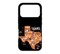 Carcasa para iPhone 17 Pro Enjoy Wear Cool Texas Map tee Shirts, Wild Texas USA