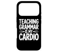 Carcasa para iPhone 17 Pro Enseñar gramática es mi Profesor de lenguaje Cardiovascular