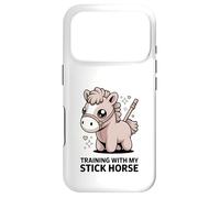 Carcasa para iPhone 17 Pro Entrenando con mi Caballo Palo Lindo Jinete de Poni