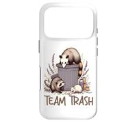 Carcasa para iPhone 17 Pro Equipo De Basura Mapache Zarigüeya Rata Pandilla Divertida