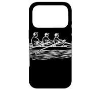 Carcasa para iPhone 17 Pro Equipo de Remo Line Art Sculling Racing Shell