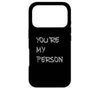 Carcasa para iPhone 17 Pro Eres mi Persona Sarcástico Diciendo como Sarcasmo Divertido