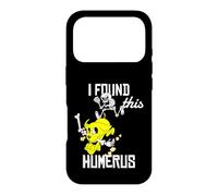 Carcasa para iPhone 17 Pro Es Curioso Que encontré Este Chiste de papá con húmero, Perro y Huesos esqueléticos