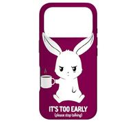 Carcasa para iPhone 17 Pro Es Demasiado temprano, por Favor Deja de Hablar