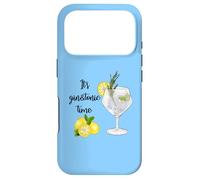 Carcasa para iPhone 17 Pro Es Gin & Tonic Time Beber Licor Beber Regalo Divertido