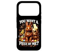 Carcasa para iPhone 17 Pro Es Gracioso el Chiste de «Quieres un Pedazo de mí» con el Conejo de Pascua y papá