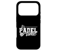 Carcasa para iPhone 17 Pro Es Tiempo de pádel Listo para pádel